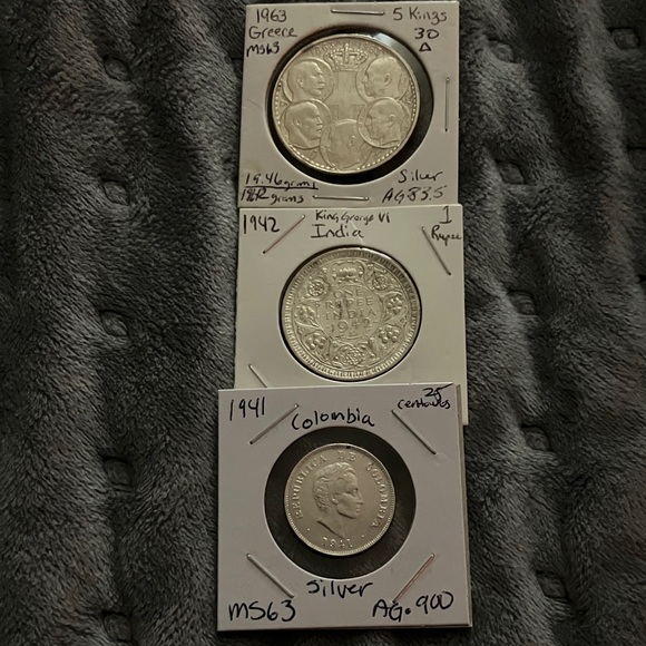 Silver Coin Collection - Picture 1 of 2